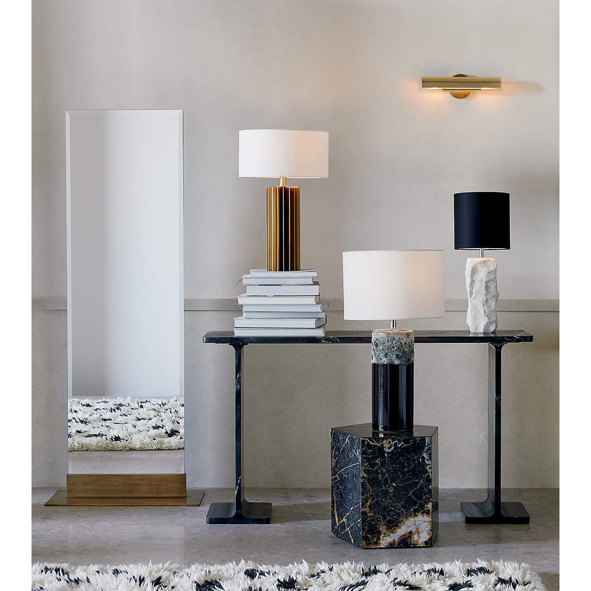 Cotia-marmorbordlampe