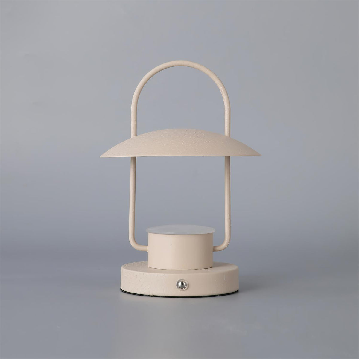 Solaran grå modern bordslampa