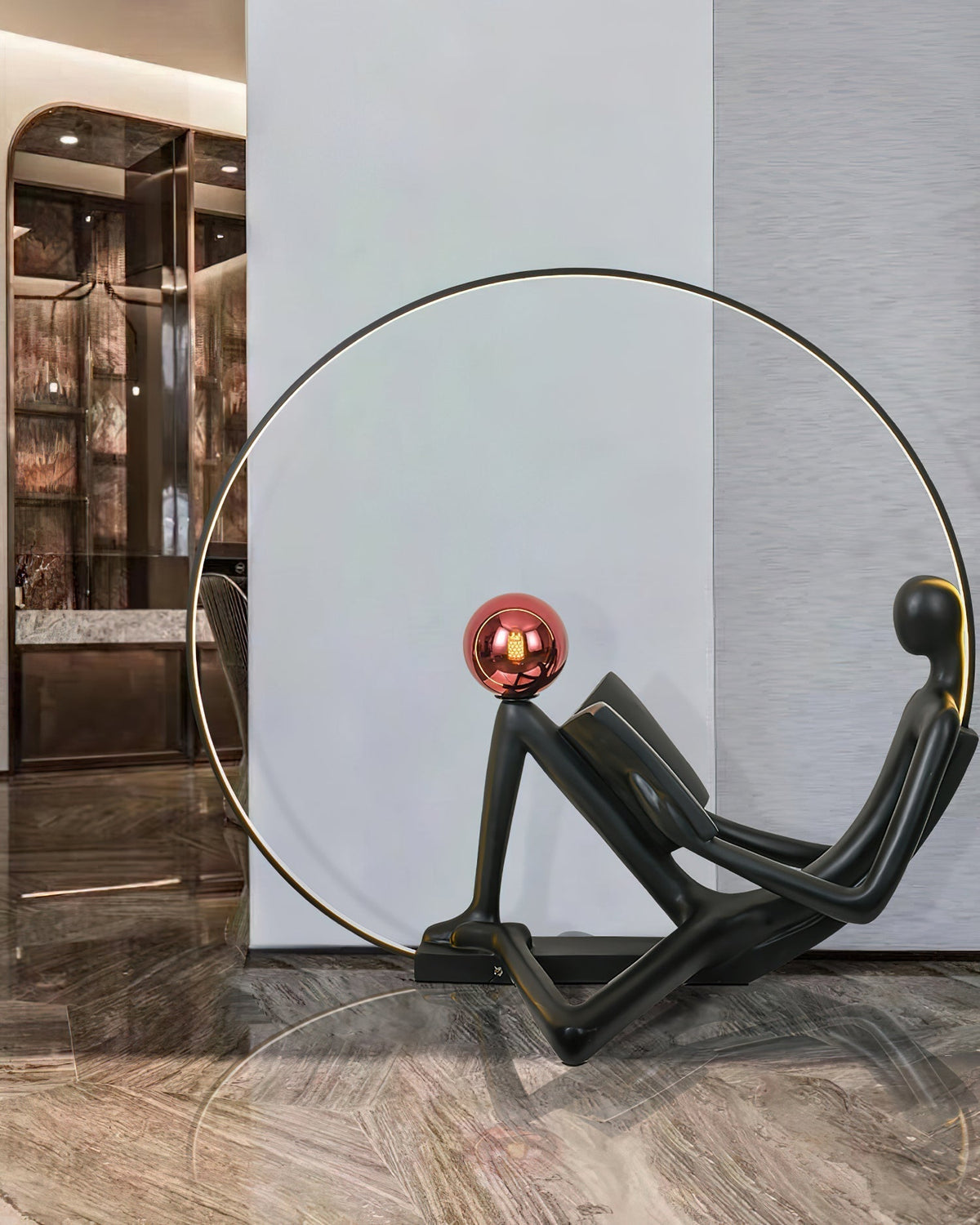 Flexia-gulvlampe