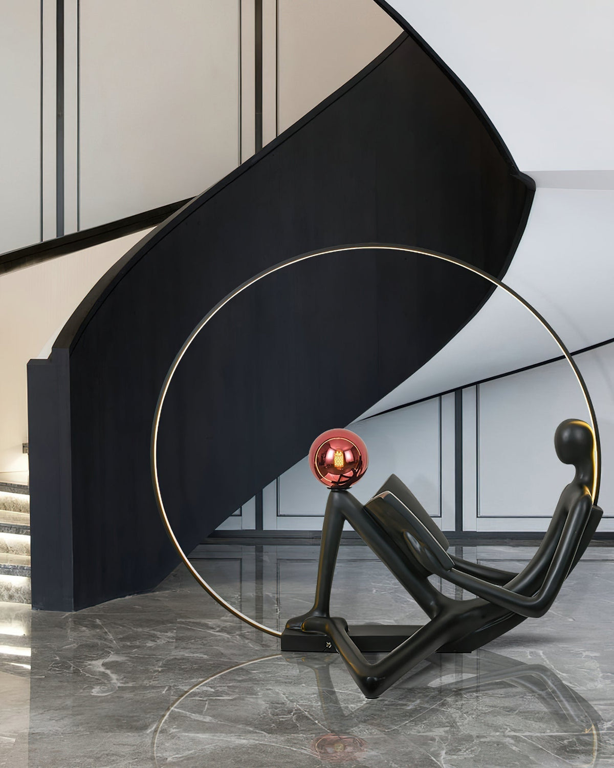 Flexia-gulvlampe