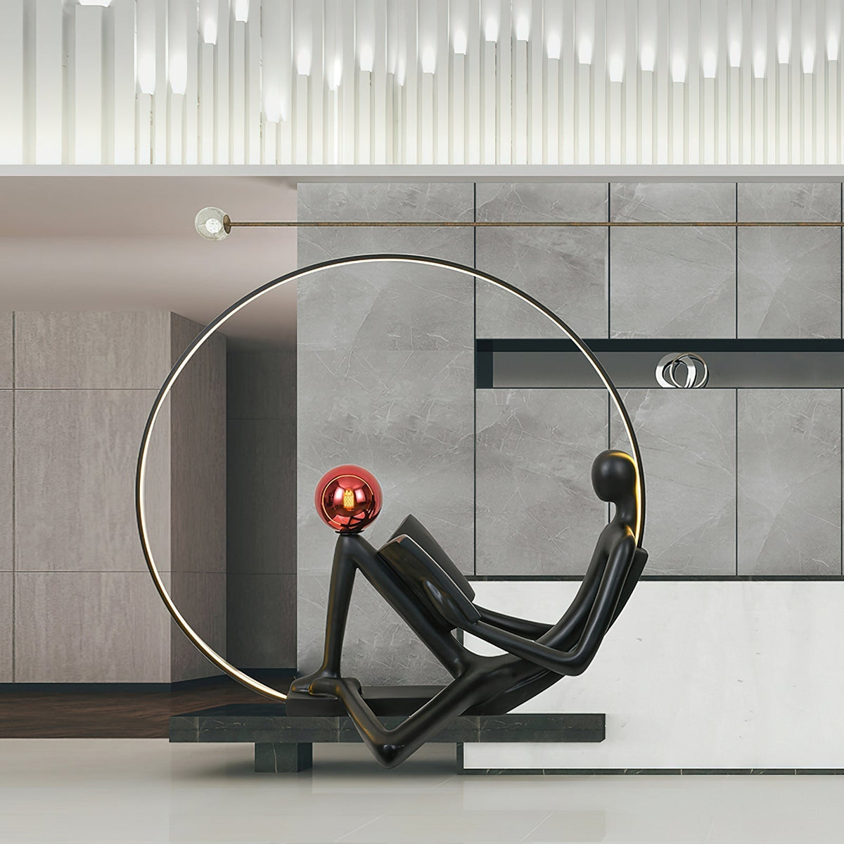 Flexia-gulvlampe