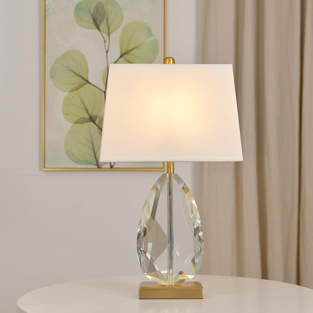 Ulliryre lyxig kristallbordslampa