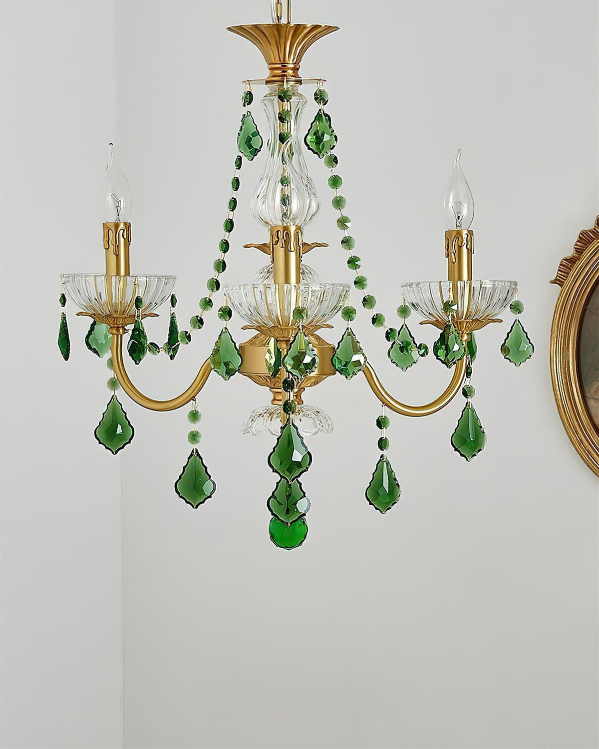Emeralda ljuskrona