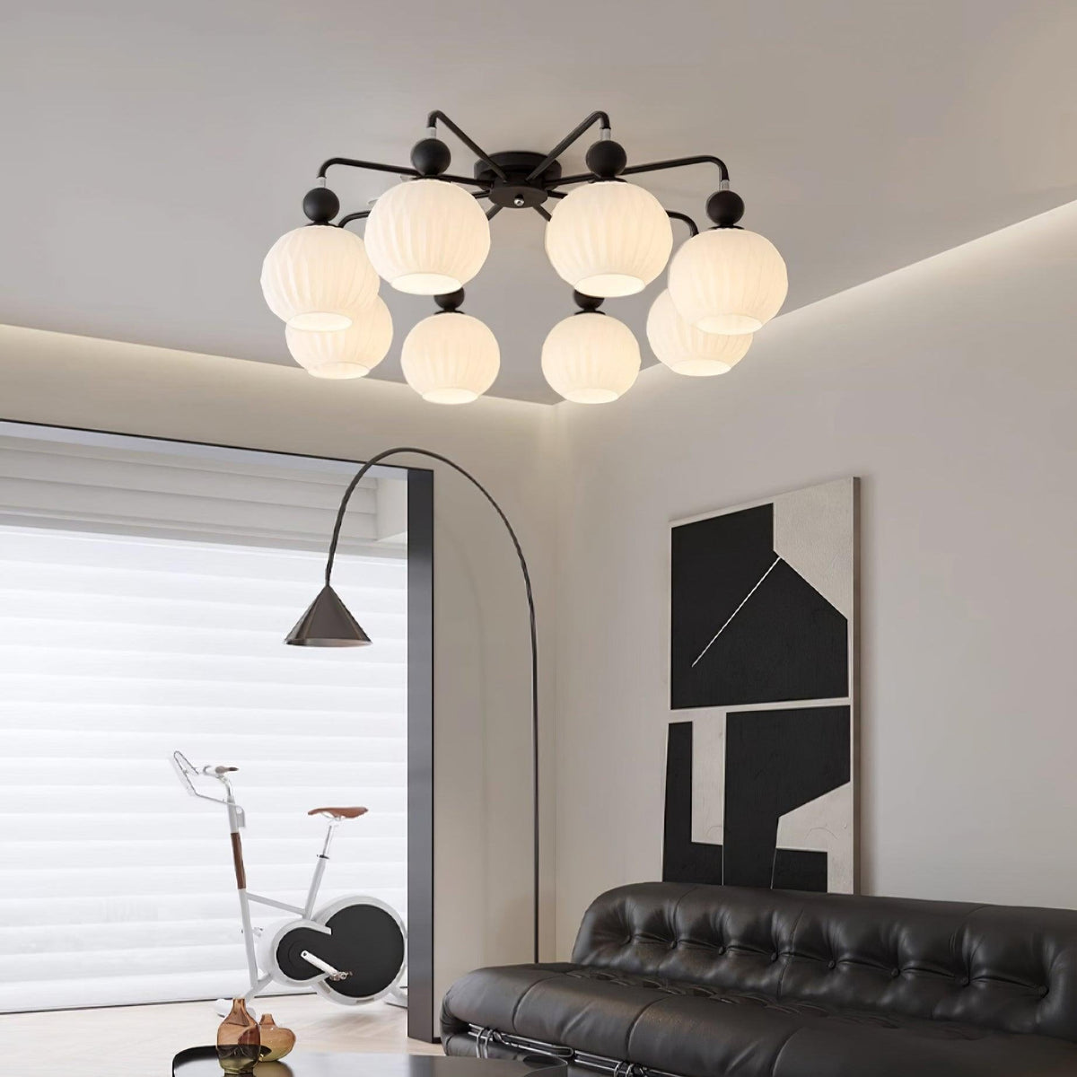 Tulip-loftslampe