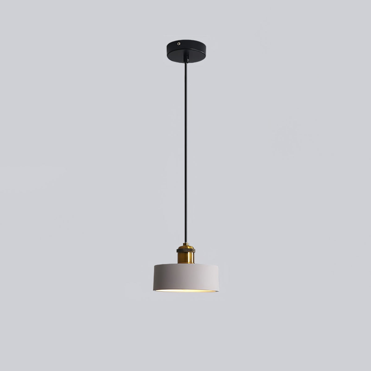 Trio industriel pendellampe i harpiks