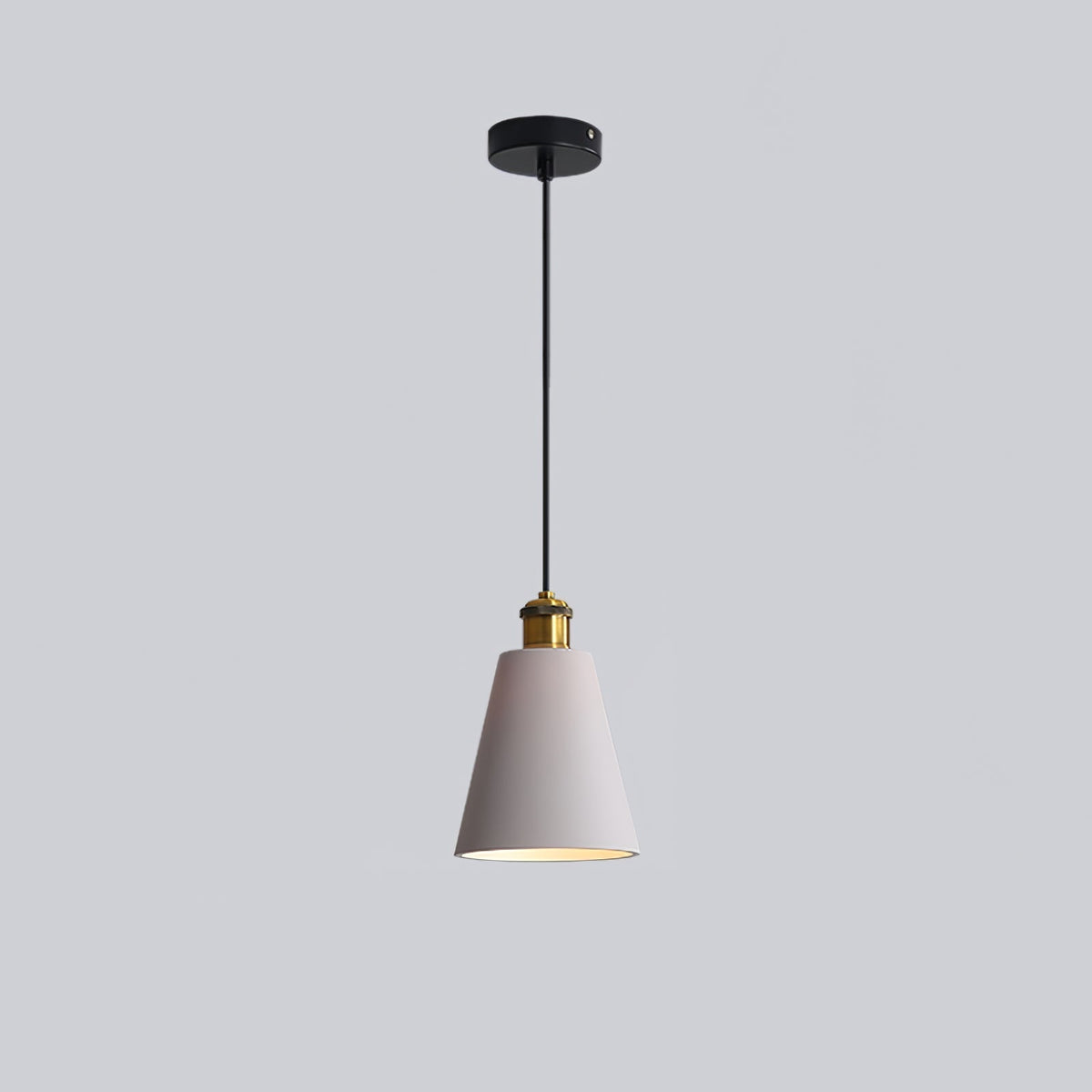 Trio industriel pendellampe i harpiks