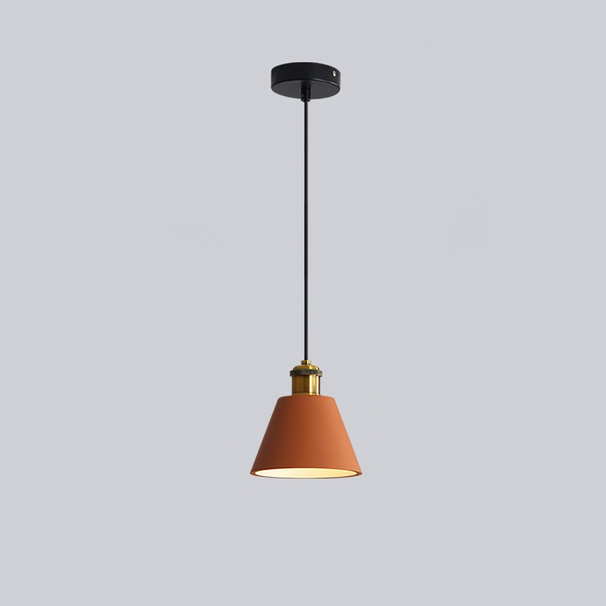 Trio industriel pendellampe i harpiks