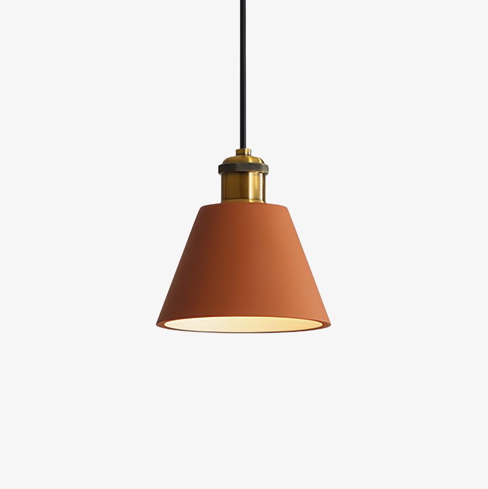 Trio industriel pendellampe i harpiks