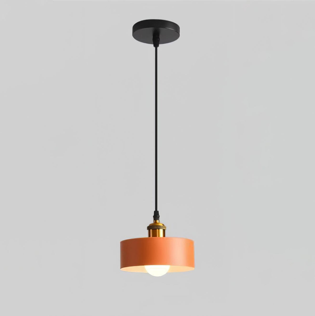 Trio industriel pendellampe i harpiks