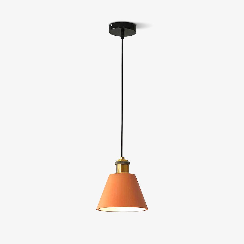 Trio industriel pendellampe i harpiks