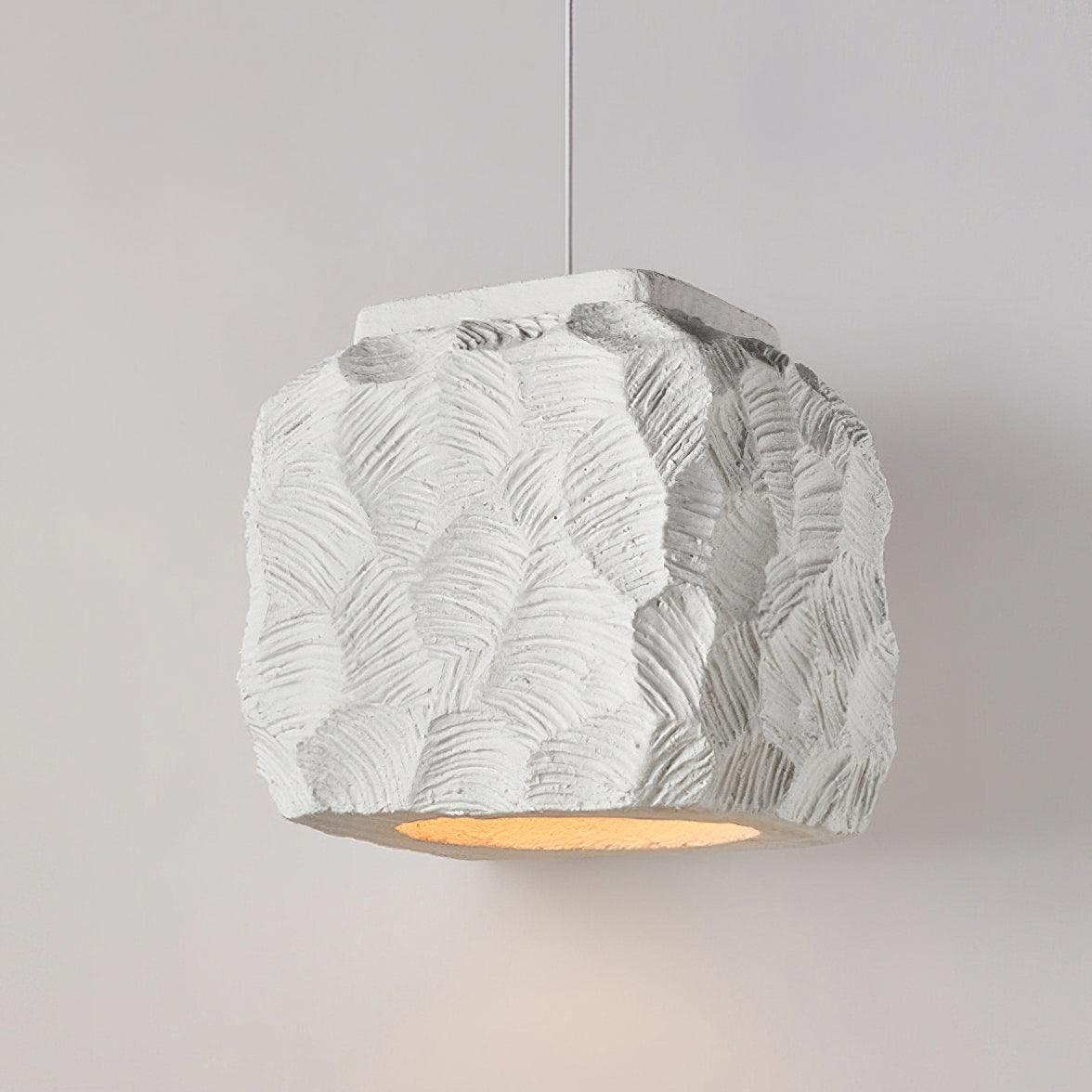 Olsilel kreativ geometrisk pendel i resin