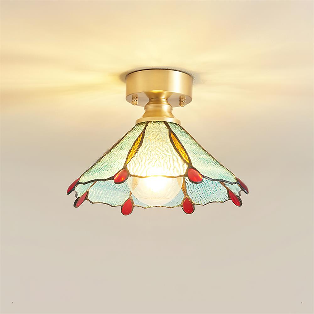 Nexo Tiffany Style Stained Glass Ceiling Light