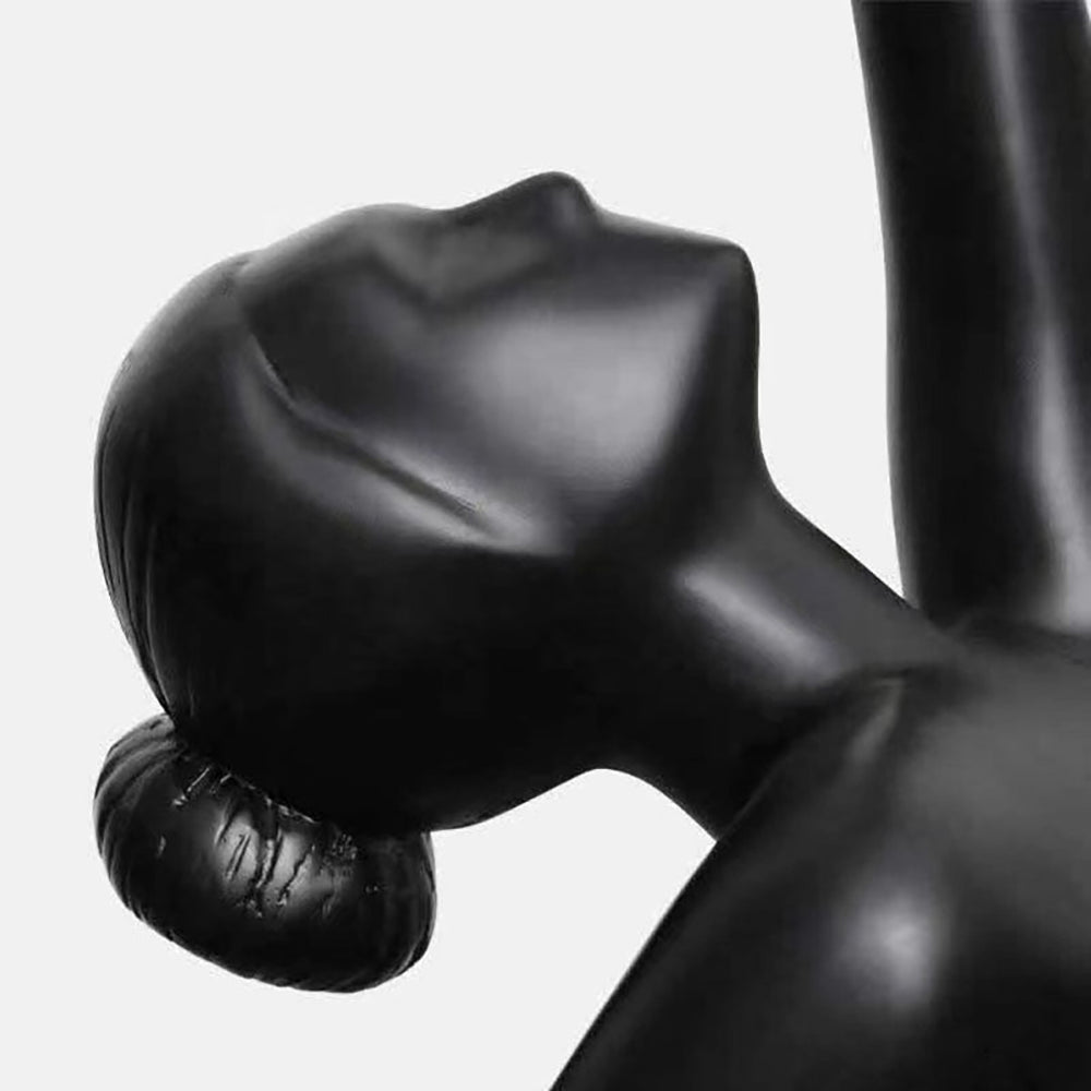 Lyrielle ballerina-gulvlampe i sort