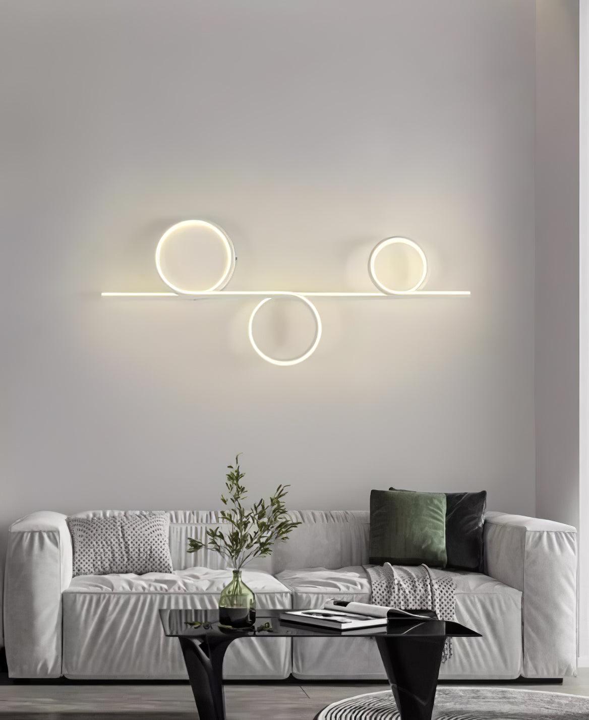 Sominex geometrisk vägglampa