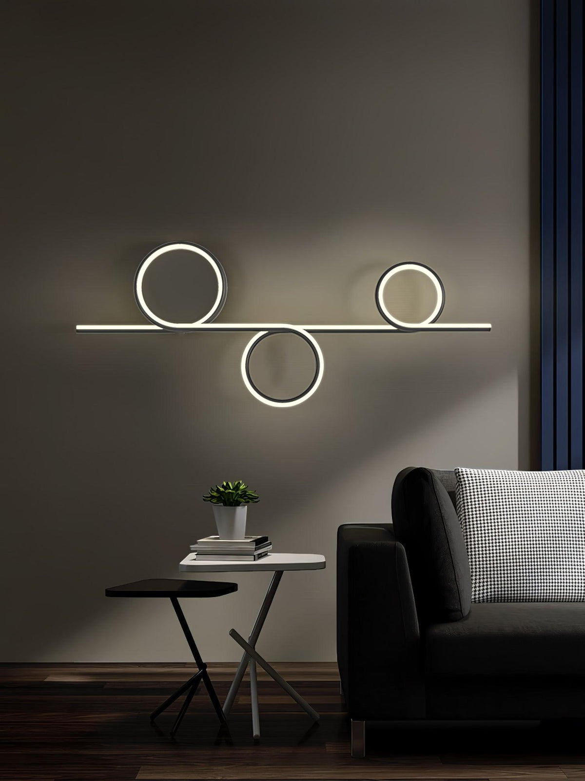 Sominex geometrisk vägglampa