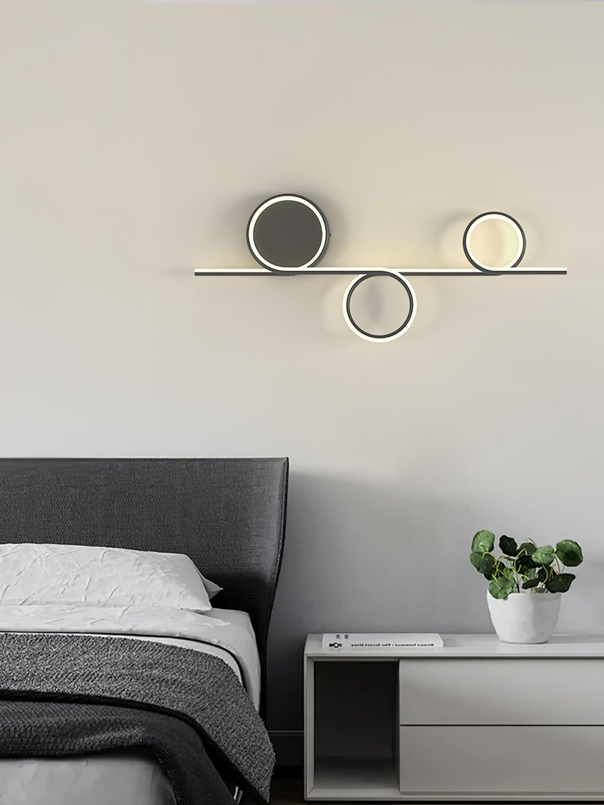 Sominex geometrisk vägglampa