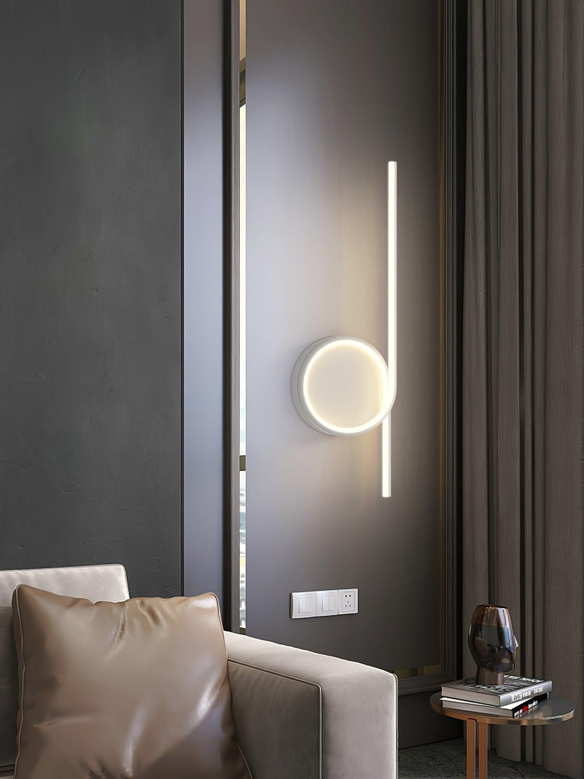 Sominex geometrisk vägglampa