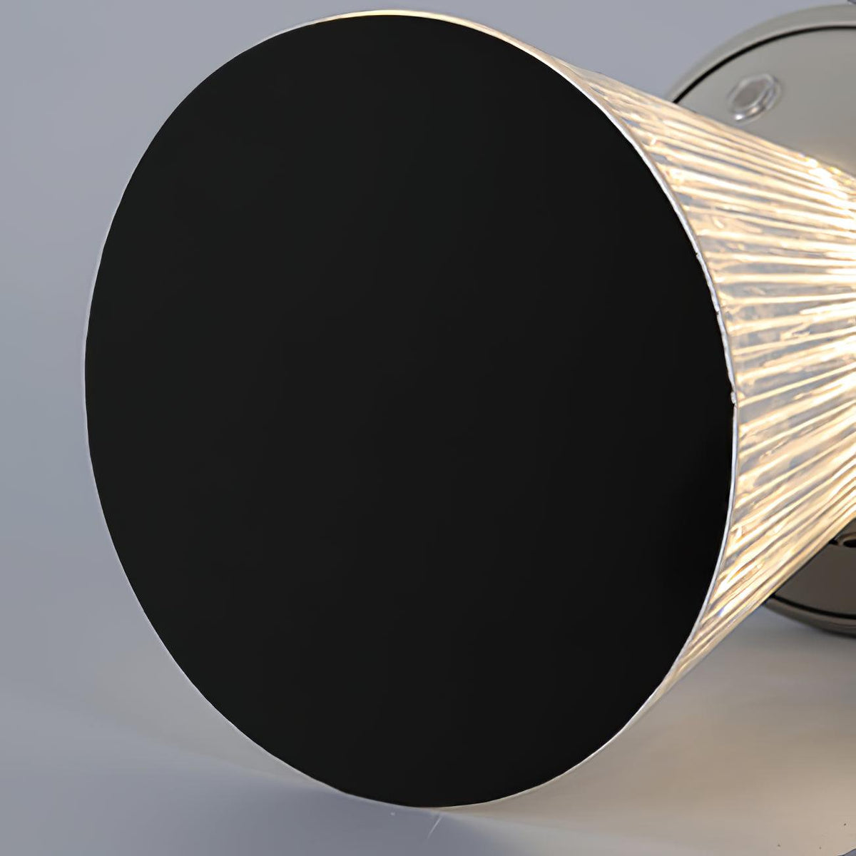 Auran moderne uigennemsigtig bordlampe
