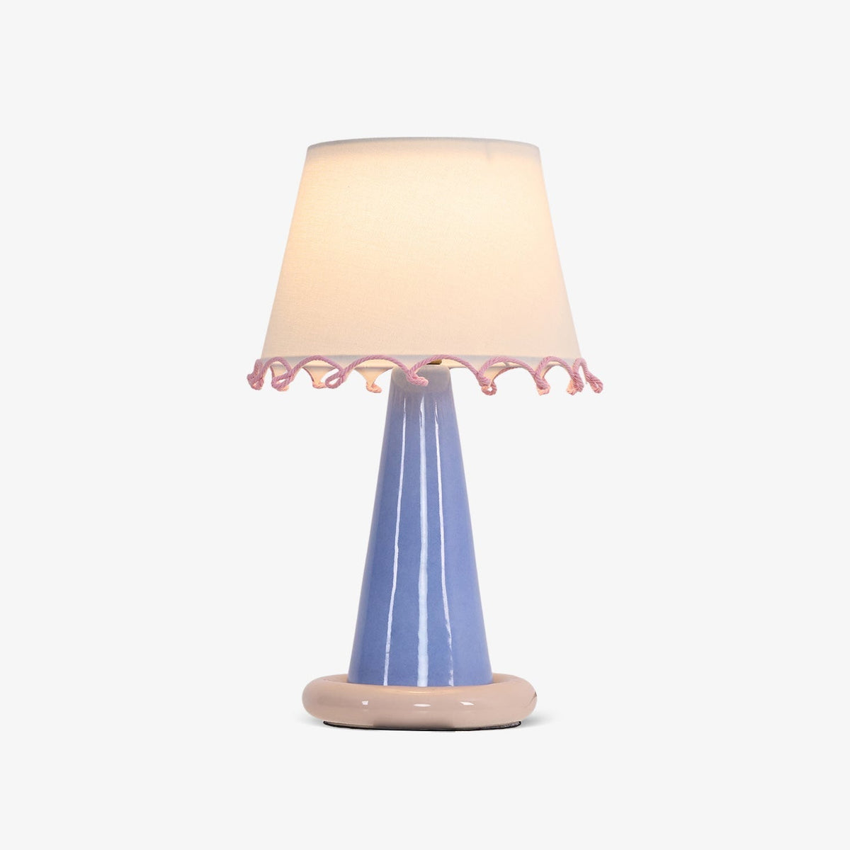 Rhett moderne keramisk bordlampe