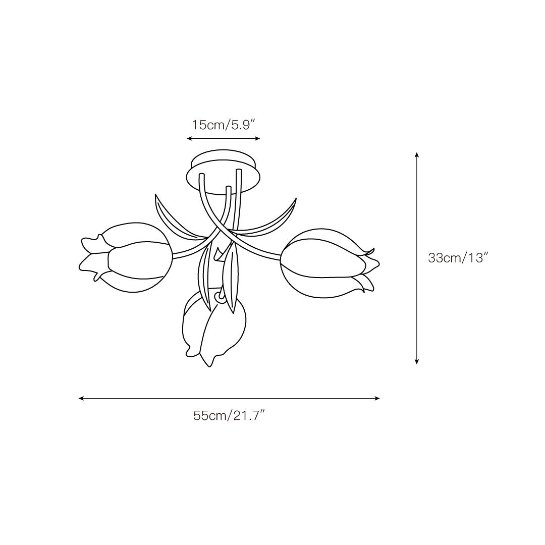 Lumoriella-loftslampe