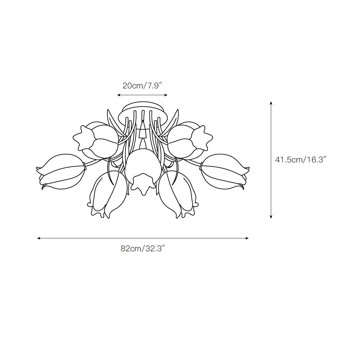 Lumoriella-loftslampe