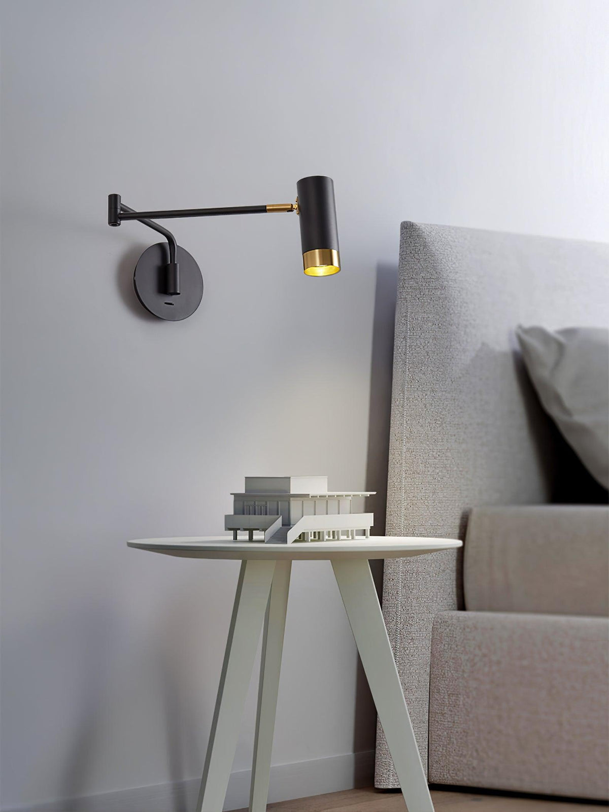 Candeeiro de parede Norarina Premium Elegance com braço