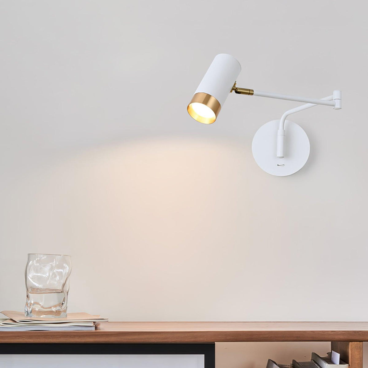 Candeeiro de parede Norarina Premium Elegance com braço