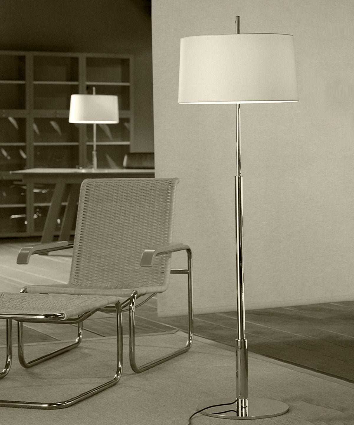 Brooks minimalistisk gulvlampe