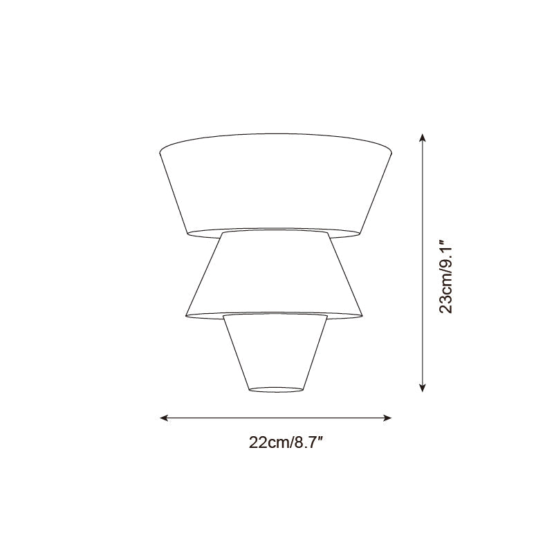 Alvian Wall Lamp Elegant White Alabaster Tiered