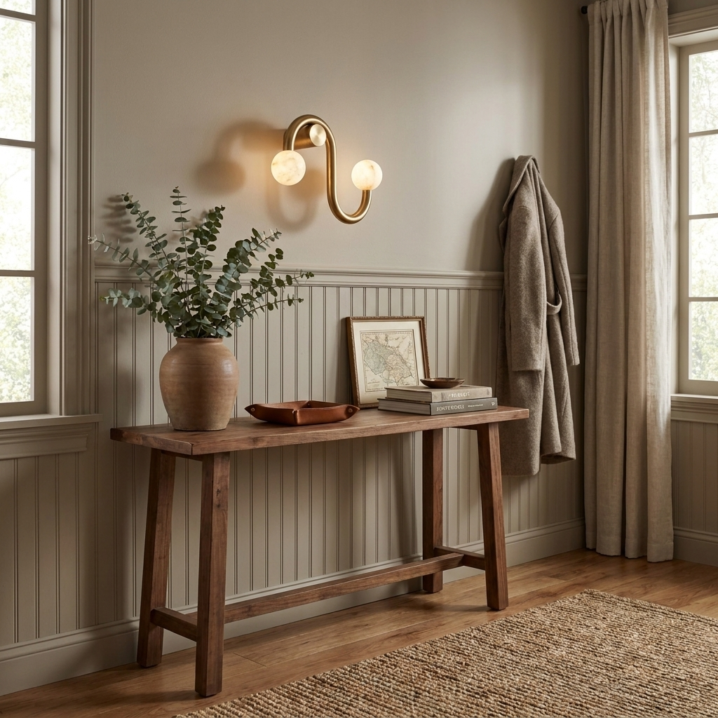 Wexleigh Alabaster Wall Sconce
