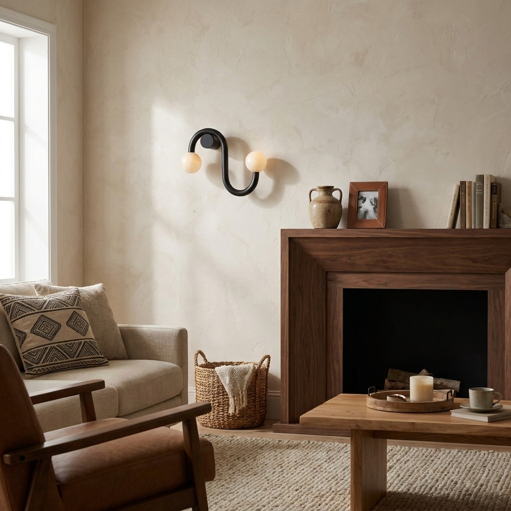 Wexleigh Alabaster Wall Sconce