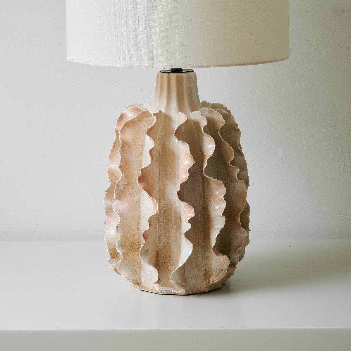 Candeeiro de mesa de luxo de cerâmica Charles