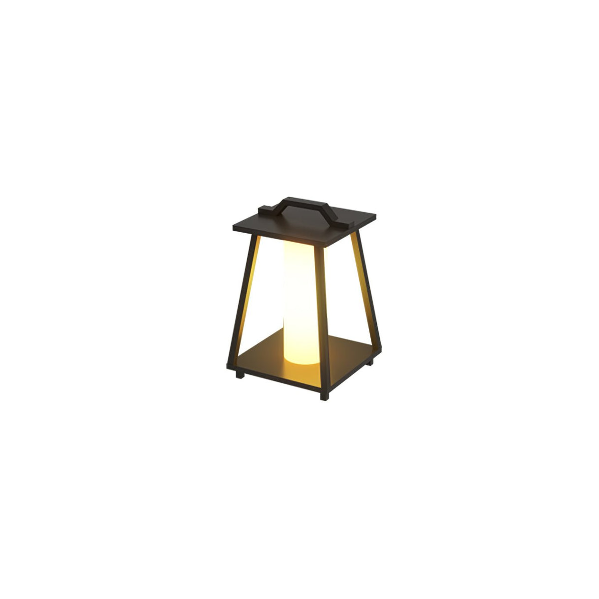 Candeeiro portátil de exterior em forma de trapézio Syphae