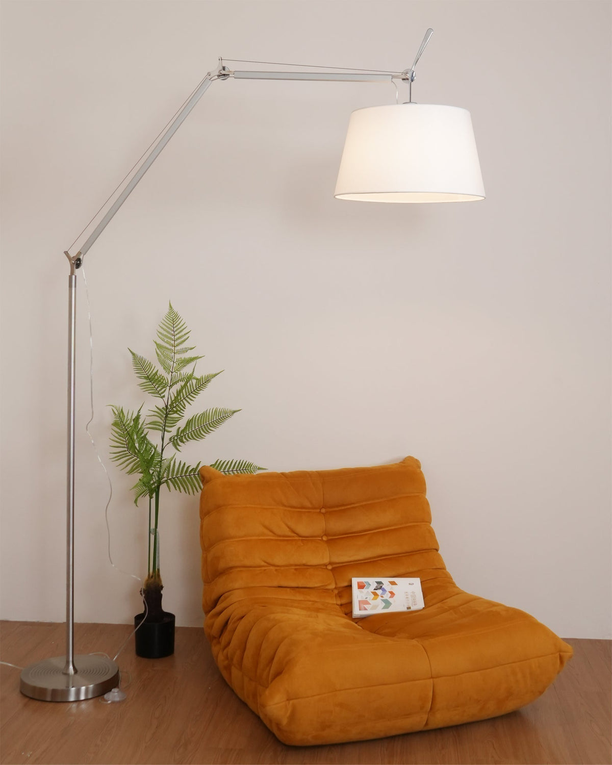 Ciroce teollisuustyylinen kangaslattiavalaisin