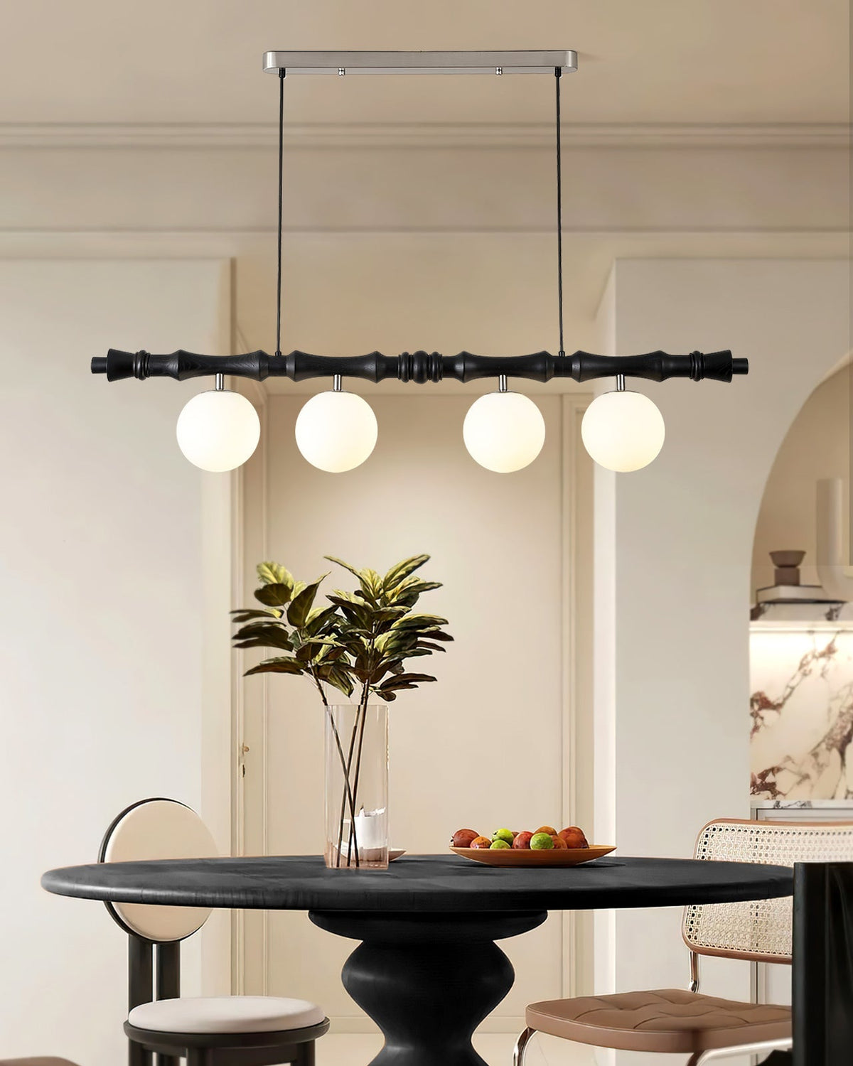 Candeeiro suspenso linear Bivio