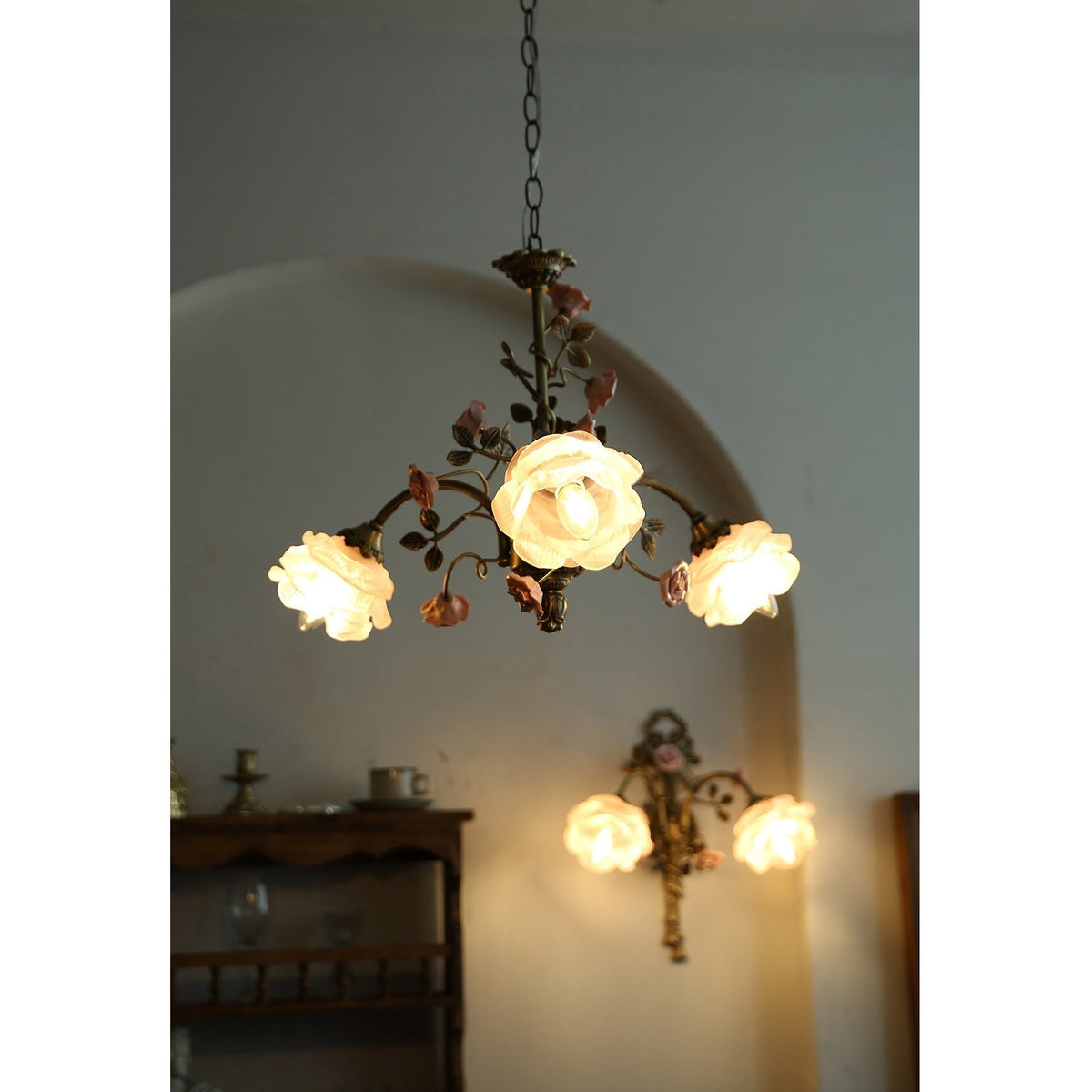 Candelabro floral Viraoira