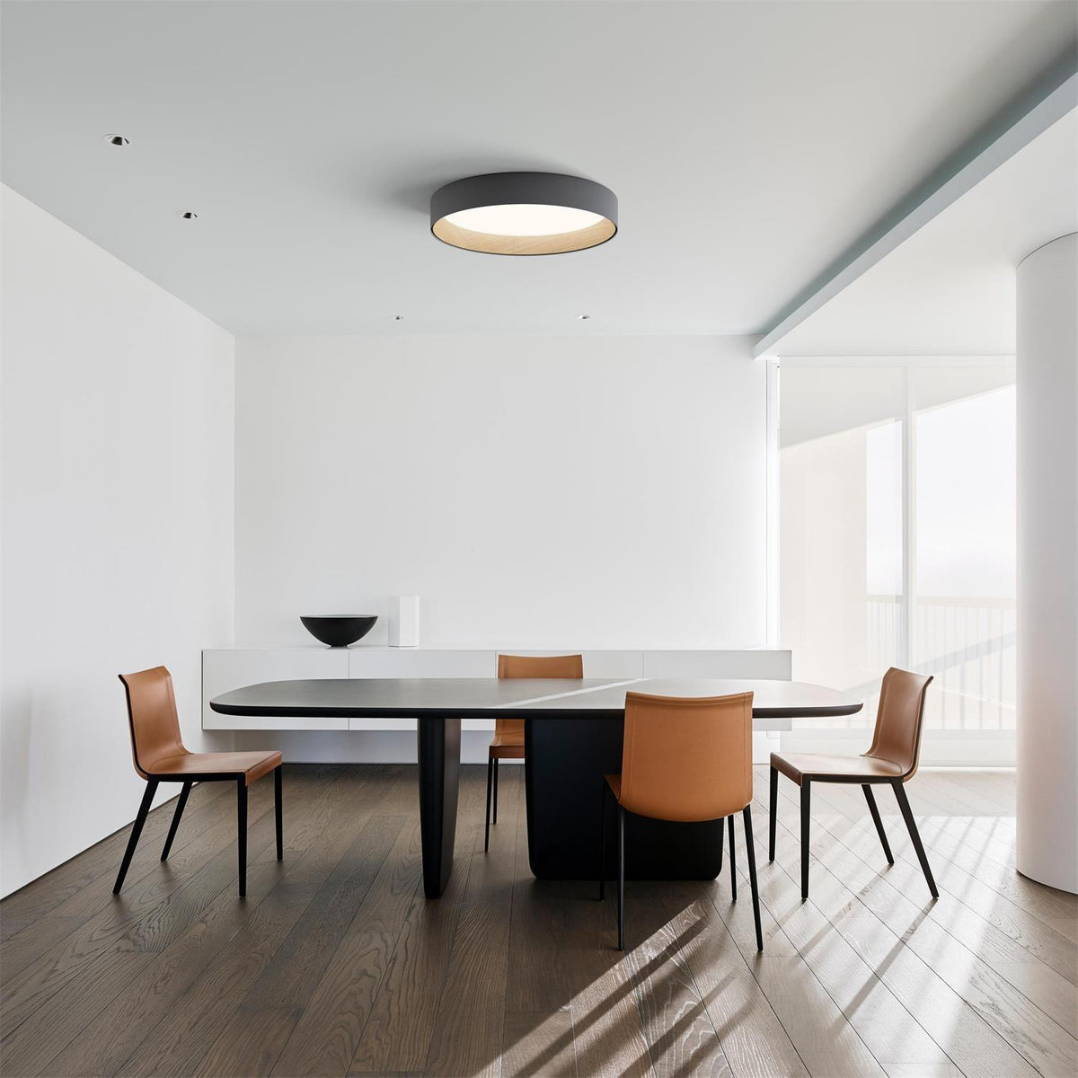 Cirarena modern minimalistisk rund taklampa