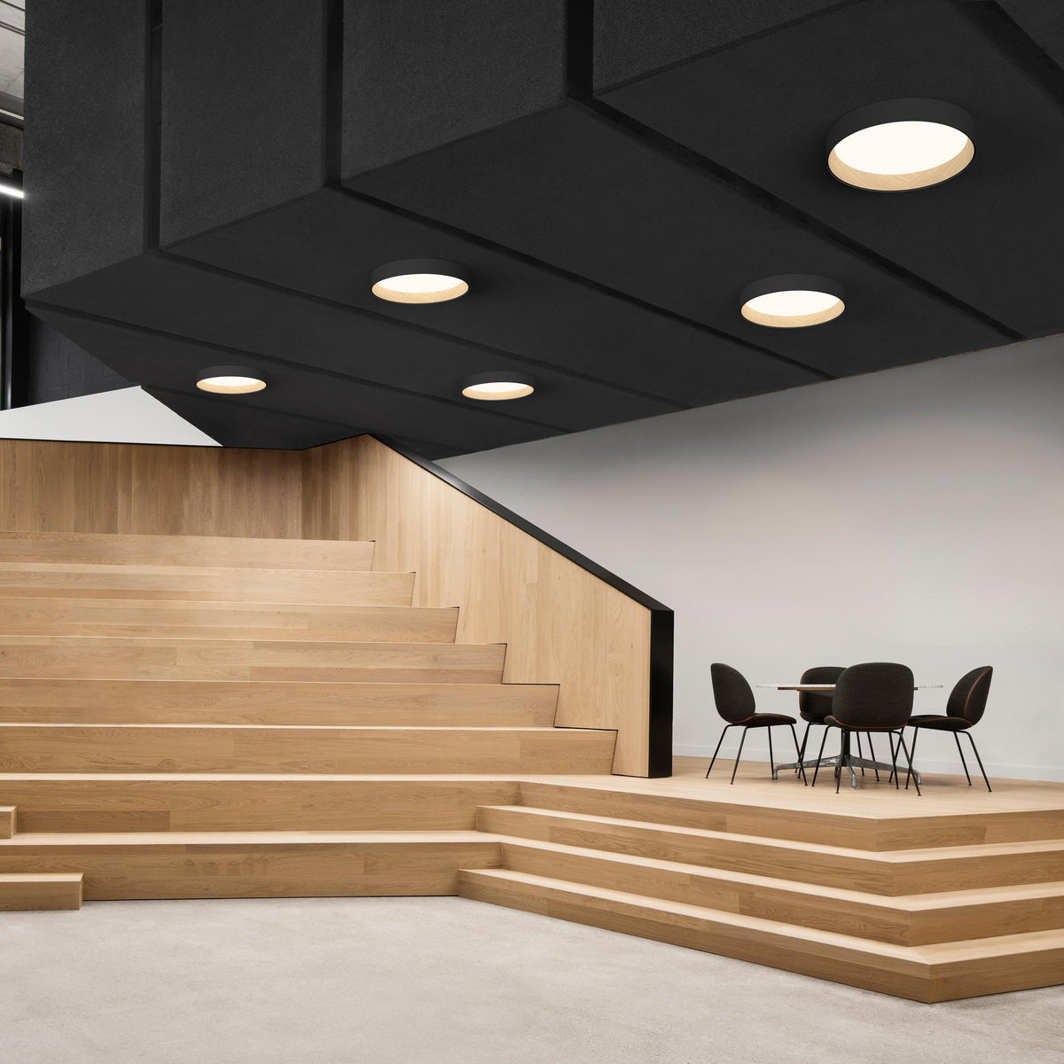 Cirarena modern minimalistisk rund taklampa