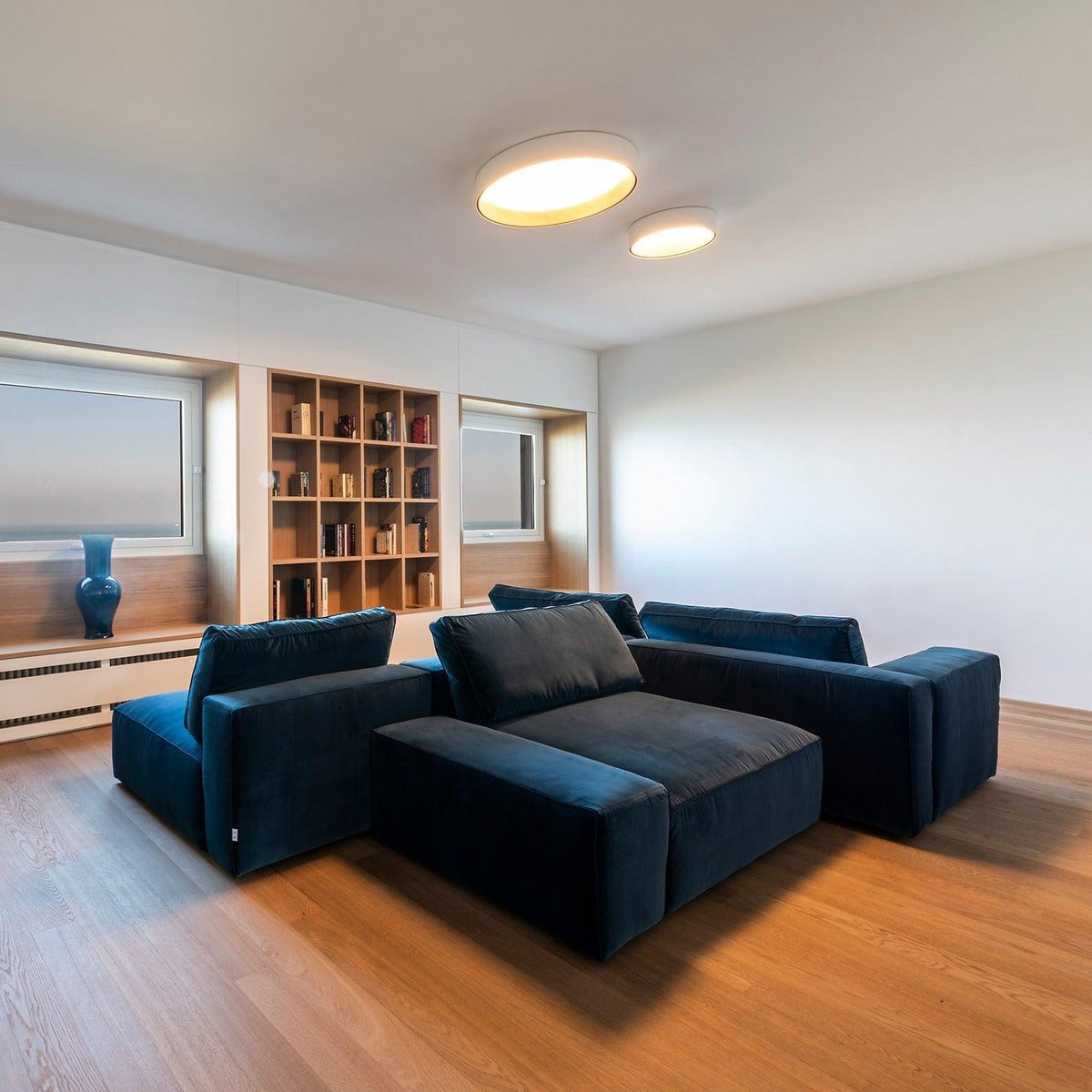 Cirarena modern minimalistisk rund taklampa