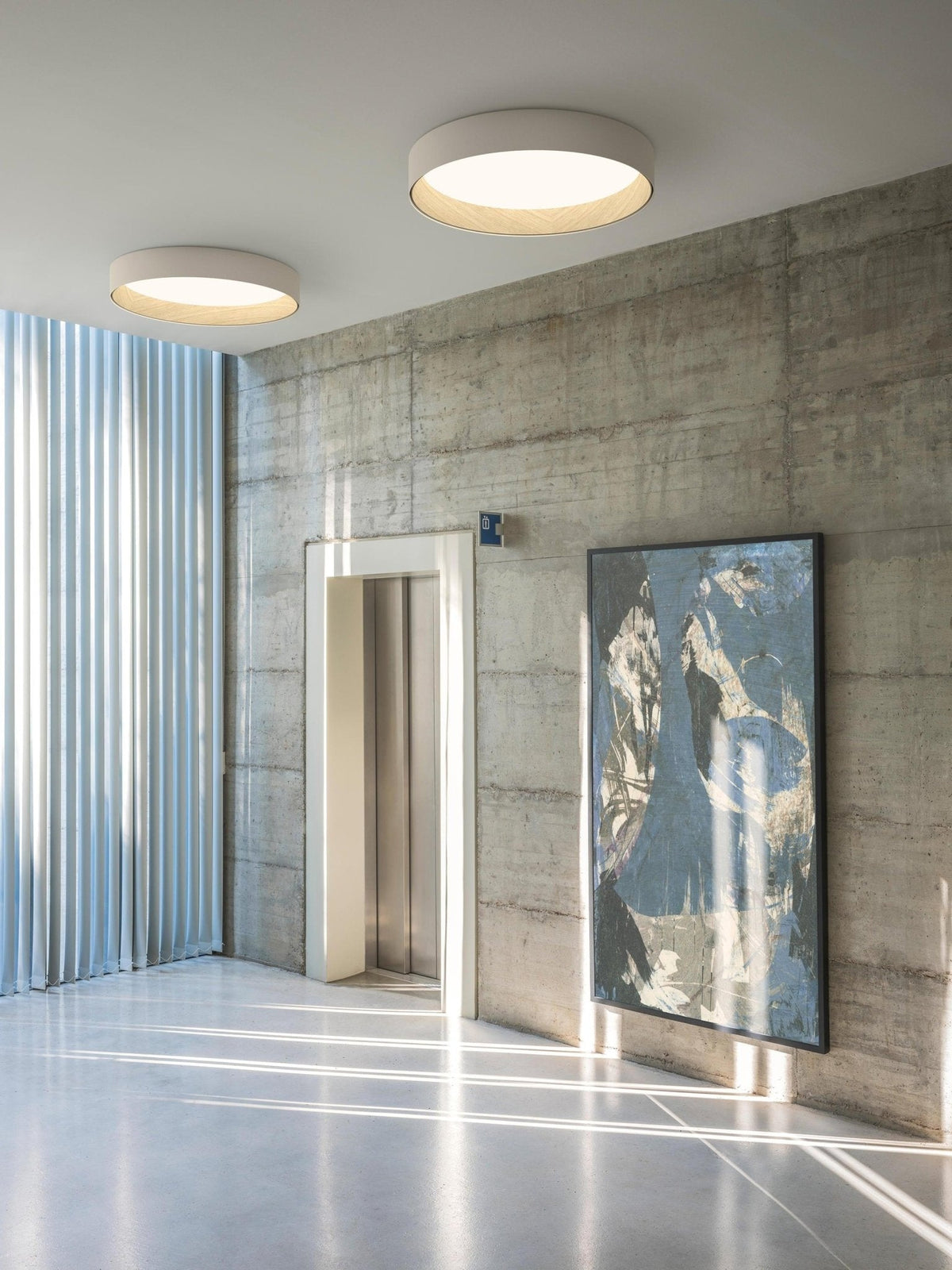 Cirarena modern minimalistisk rund taklampa