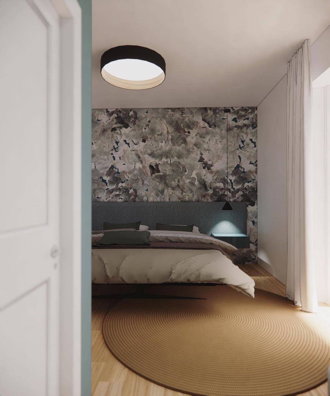 Cirarena modern minimalistisk rund taklampa