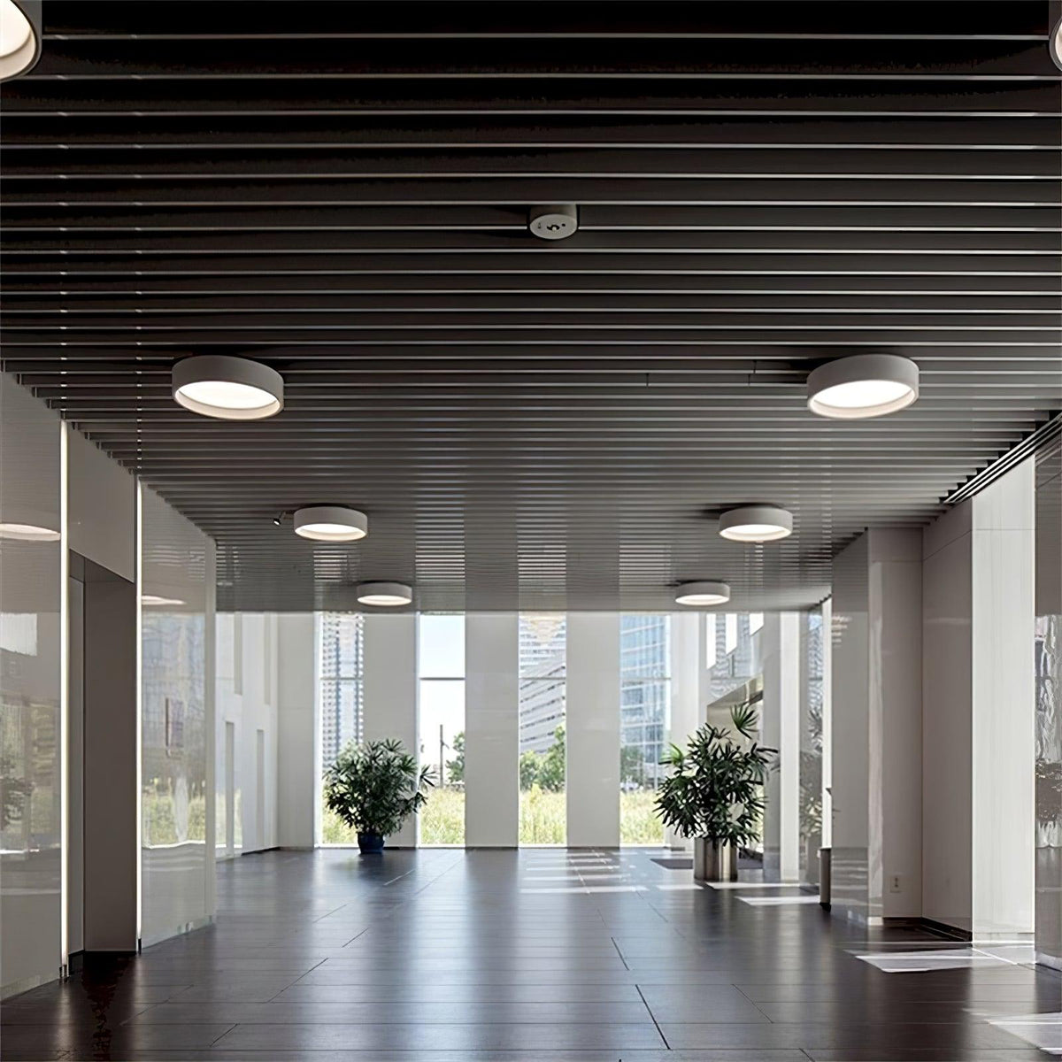 Cirarena modern minimalistisk rund taklampa