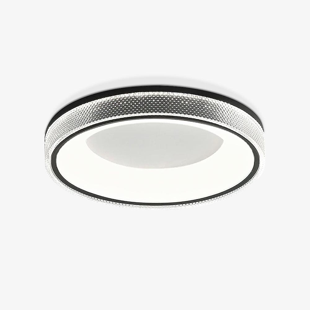 Candeeiro de teto redondo encastrado Liroxen Minimalista Quente