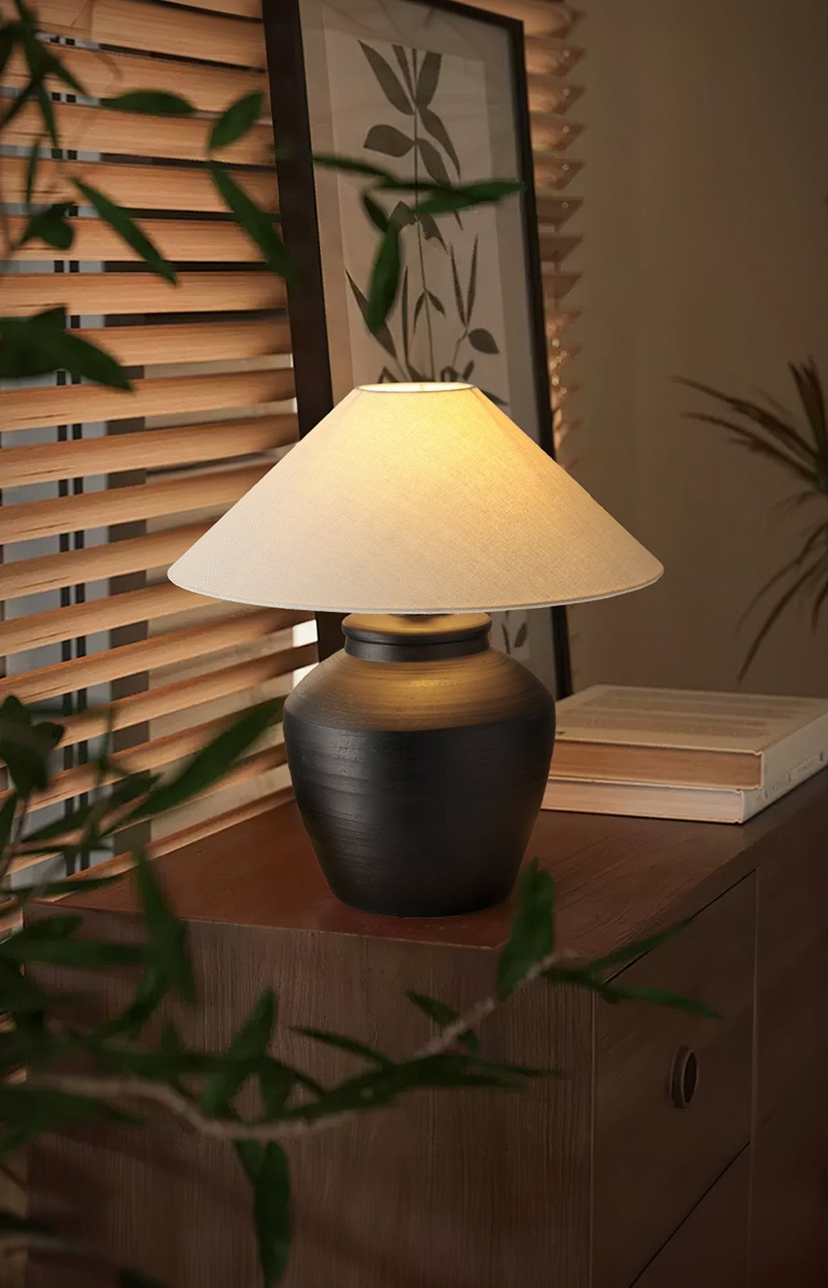 Lumarielle moderne keramikbordlampe