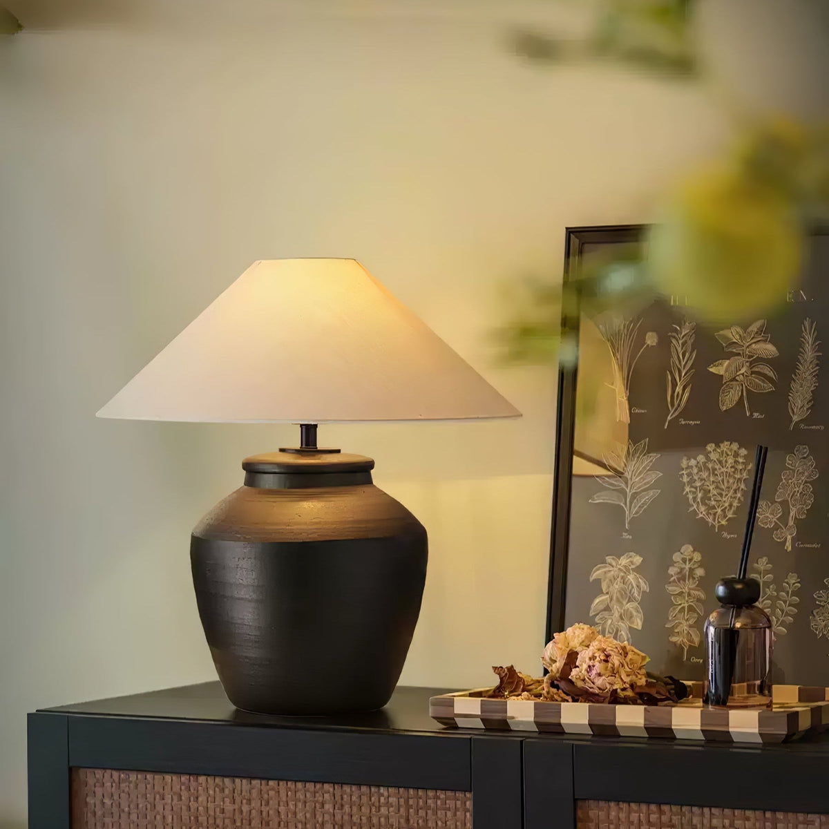 Lumarielle moderne keramikbordlampe