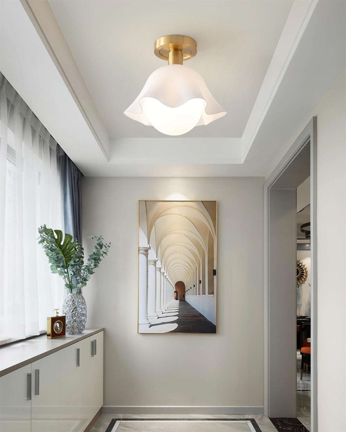 Noraraya Semi-Flush Mount Ceiling Light
