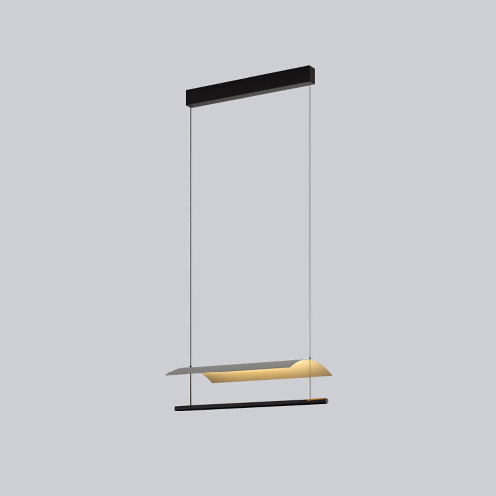Arisha Minimalist Linear Metal Pendant Light