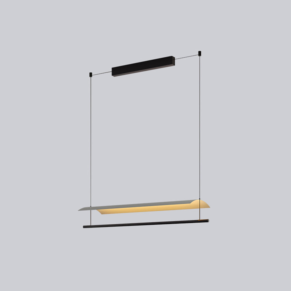 Arisha Minimalist Linear Metal Pendant Light