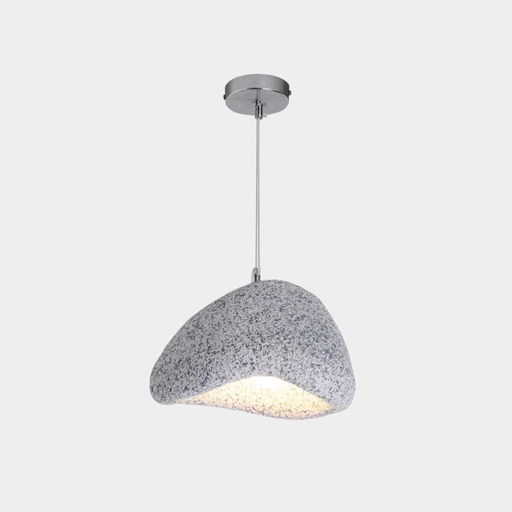 Avi wabi-sabi pendellampe i brødform af harpiks, harpiks, 4 farver