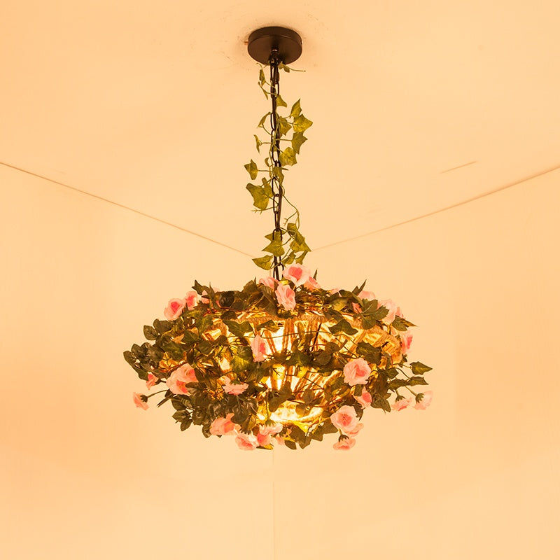 Arisha retro LED-pendellampa – restaurang/sovrum